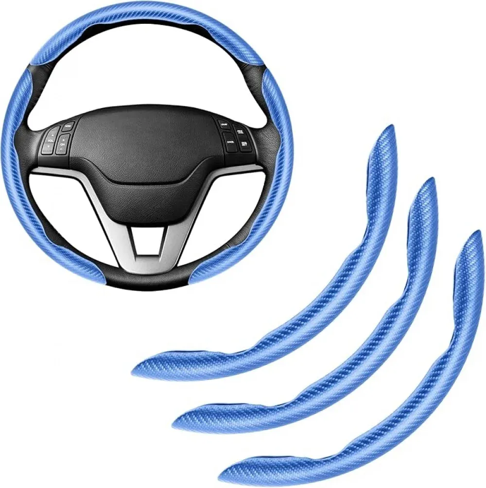 Two Simple-Style Car Steering Wheel Covers