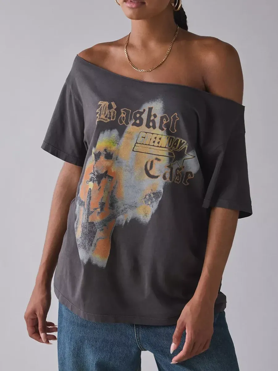 Women's Rock Style Pure Cotton T-Shirt