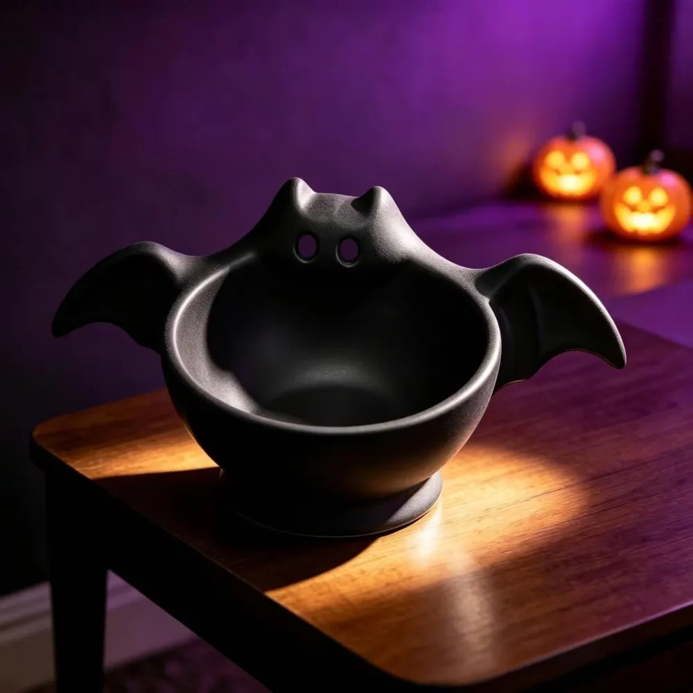 Halloween Cute Bat Storage Bowl Home Decoration Ornament