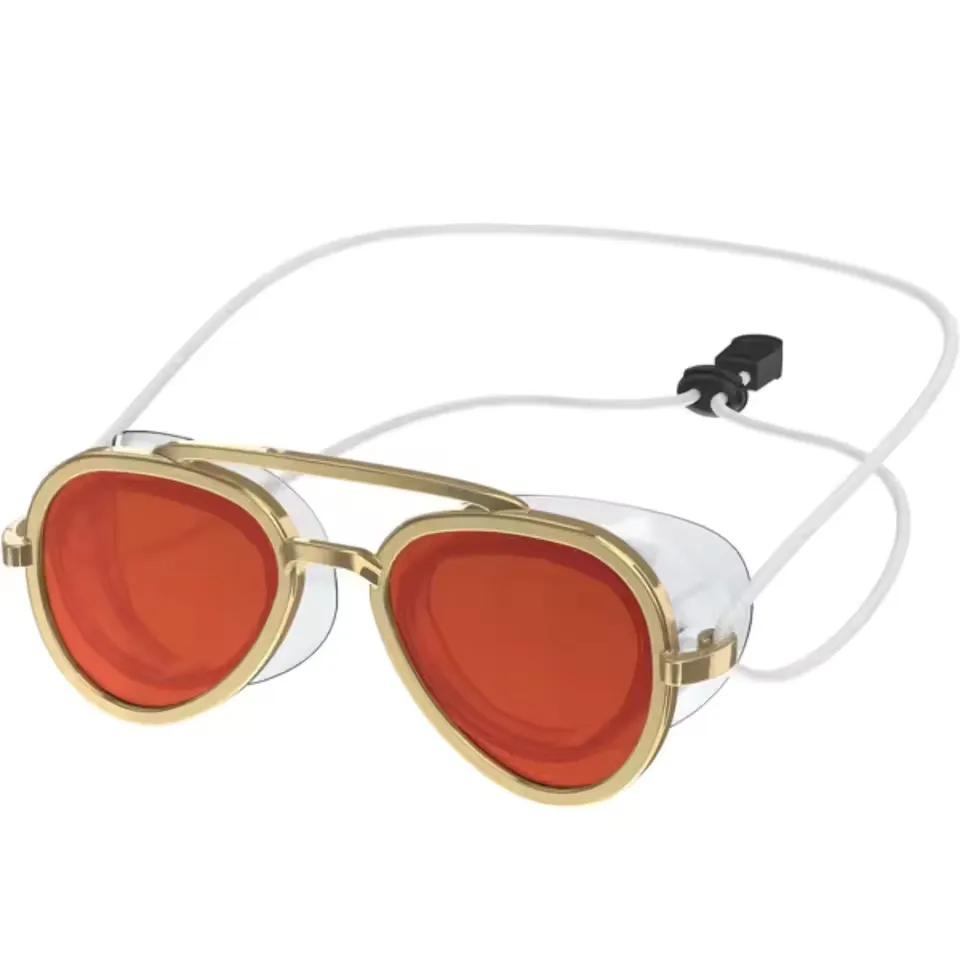 Colorful And Stylish Swimming Goggles With Thin Straps