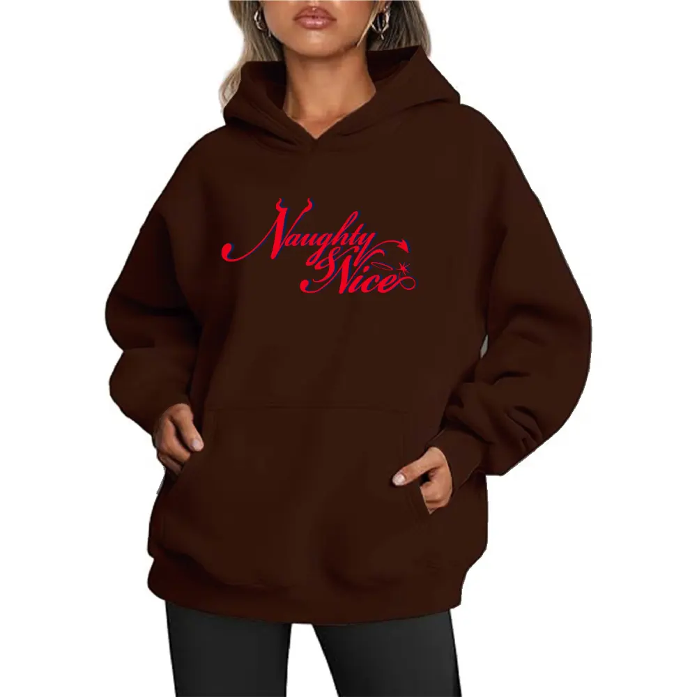 Slogan ​Elements Printed Soft Hoodies