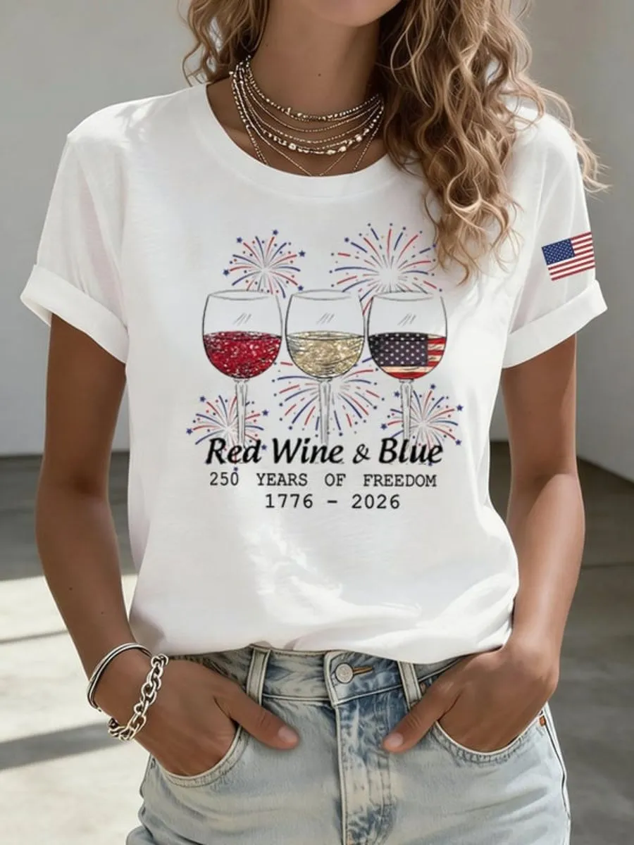 Women's 250th Anniversary Celebration Printed T-shirt