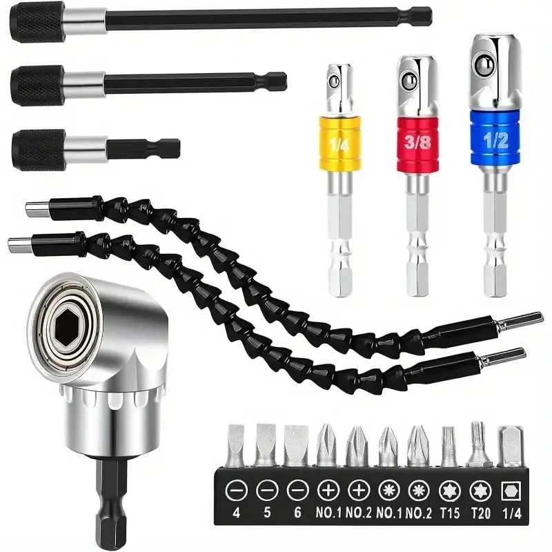 Flexible Extension Hex Shank Drill