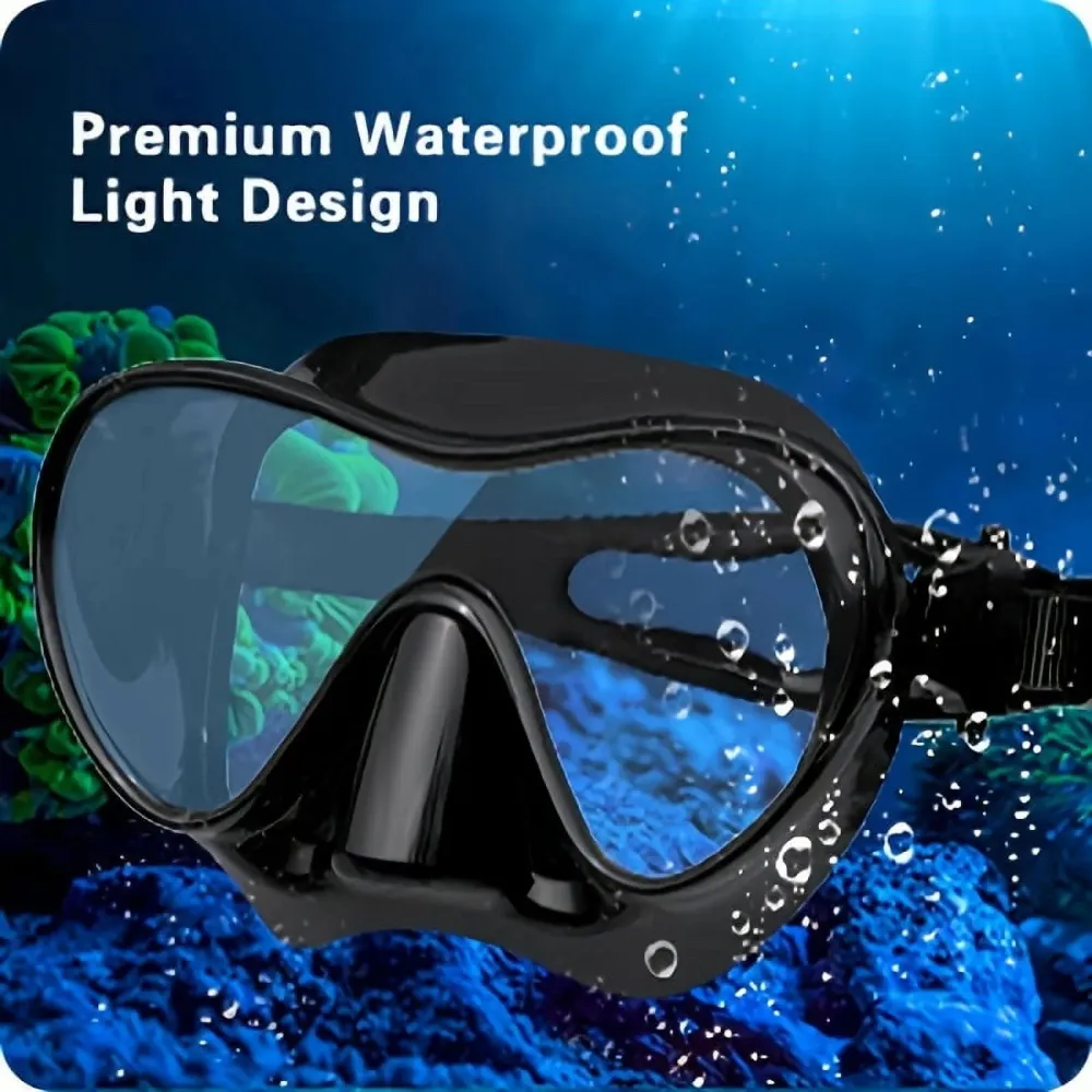 Frameless Silicone Scuba Mask