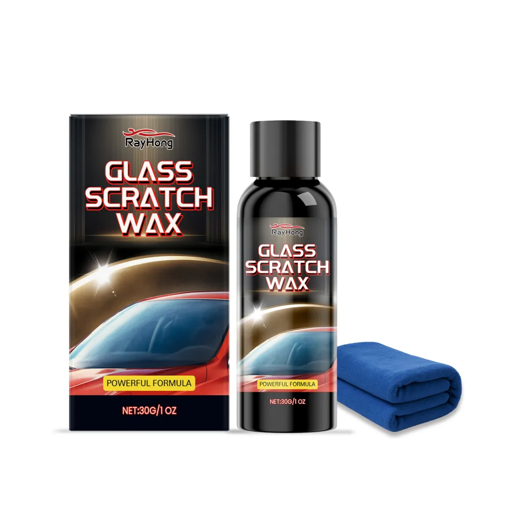 Windshield scratch repair agent