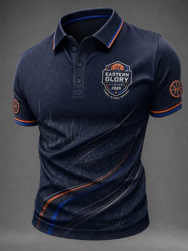 Men's Basketball Print POLO