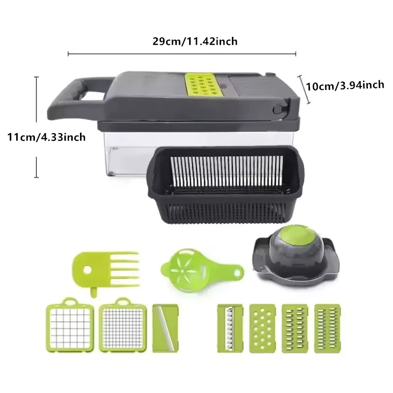 Multifunctional Vegetable Chopper Handle Food