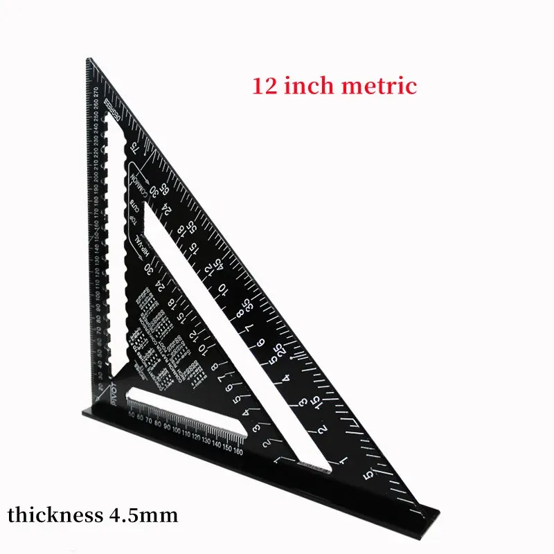 Aluminum Alloy Triangle Ruler