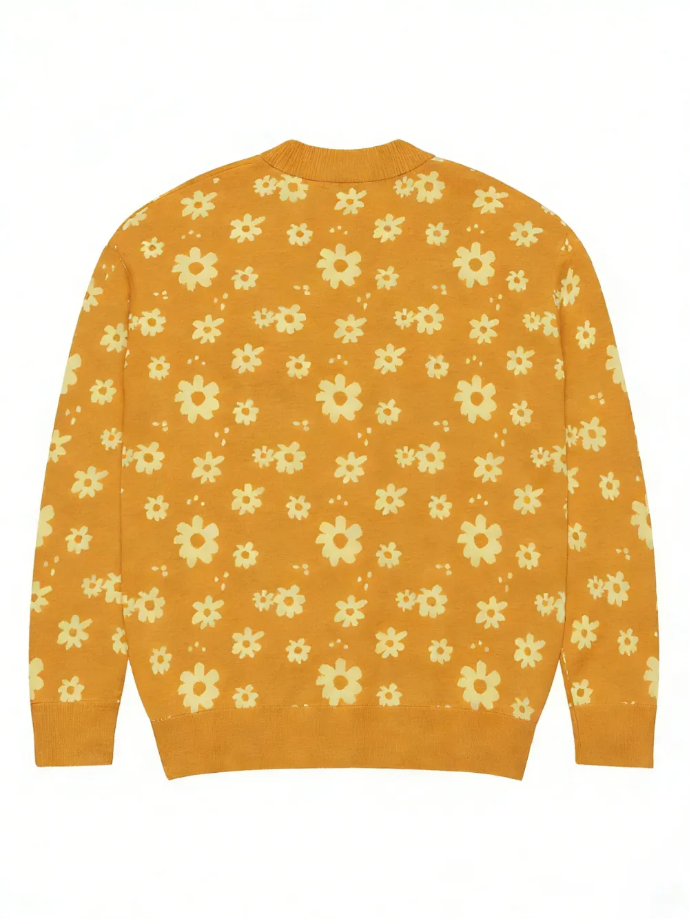 Flower Button Up Cardigan