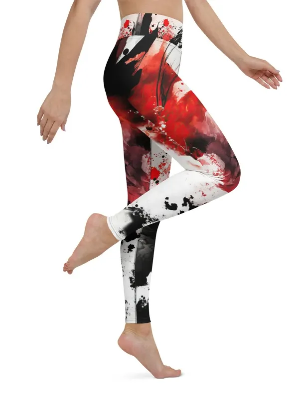 Ink Splash Casual Leggings
