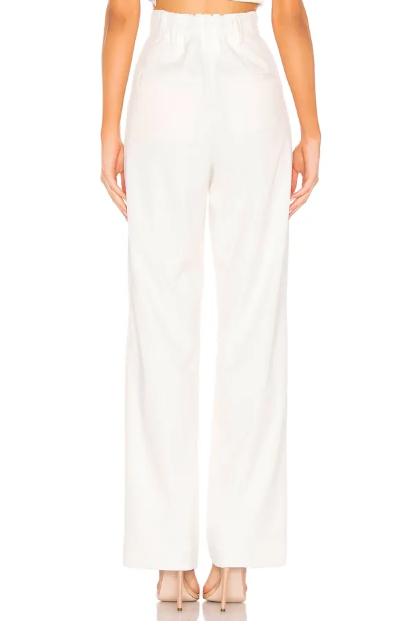 Ivory White Pant