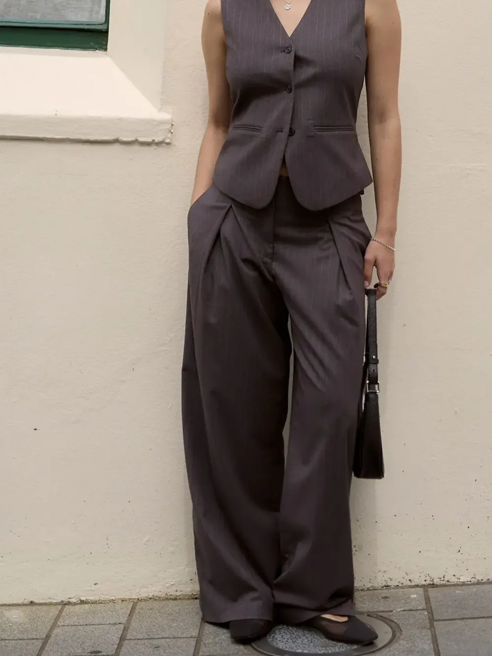 The Buckle Detail Pants