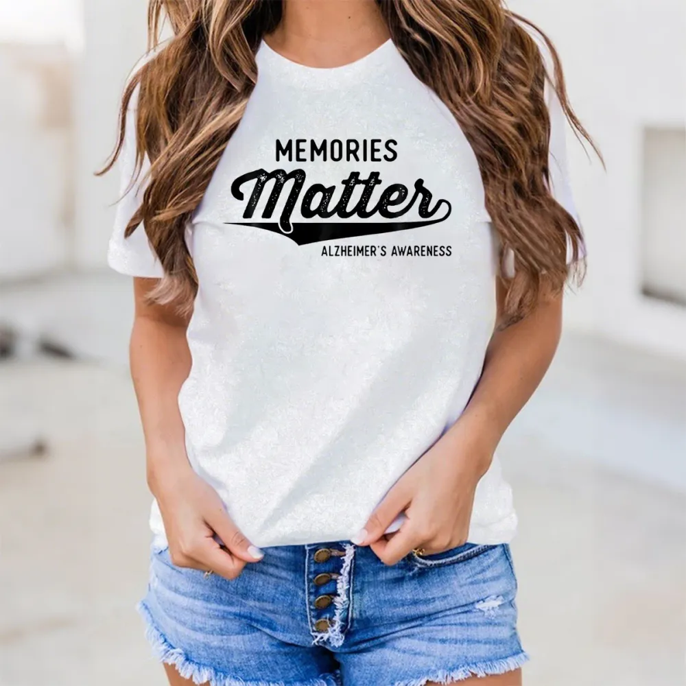 Round-Neck Short-Sleeved T-shirt