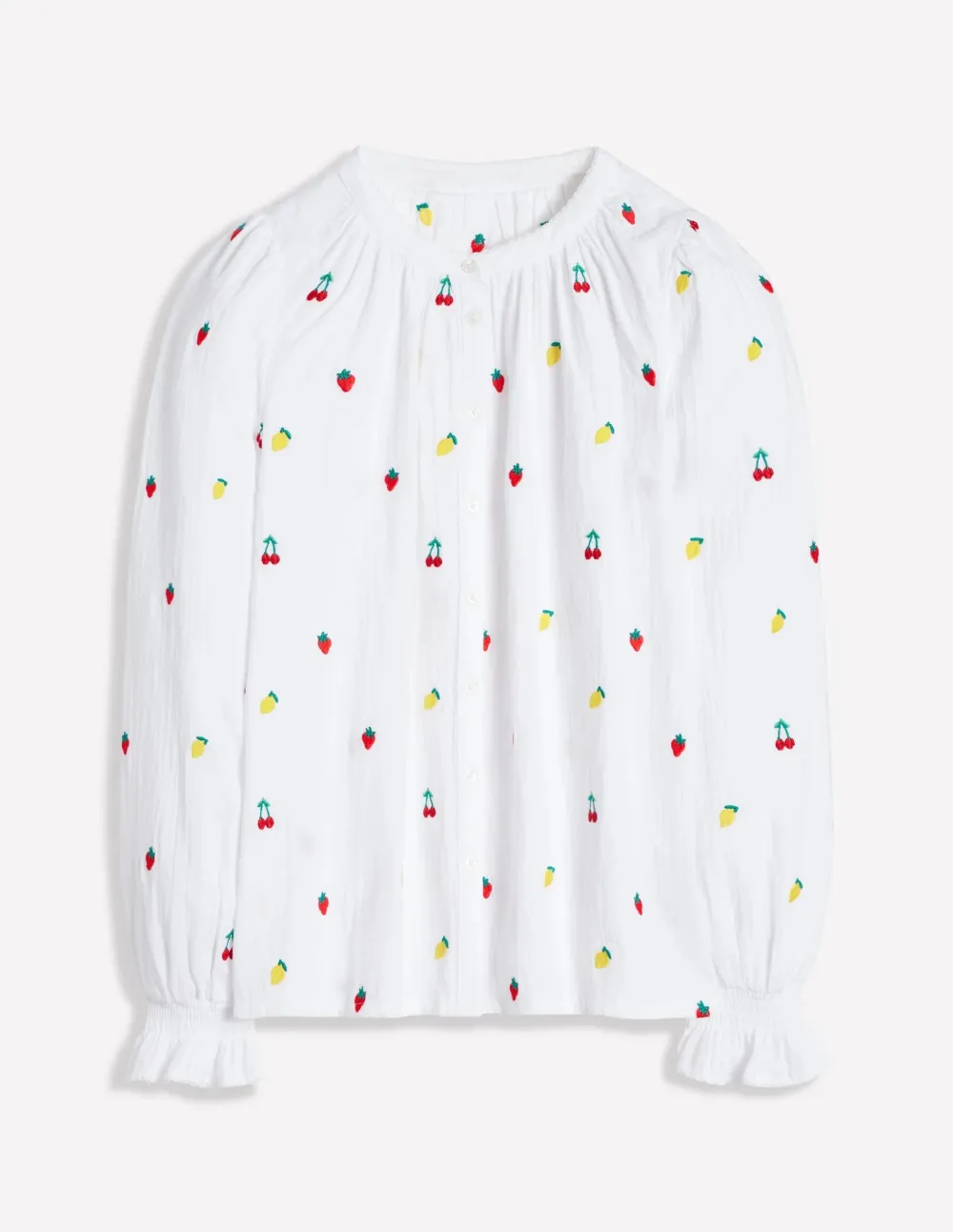 Evie Casual Double Cloth Top
