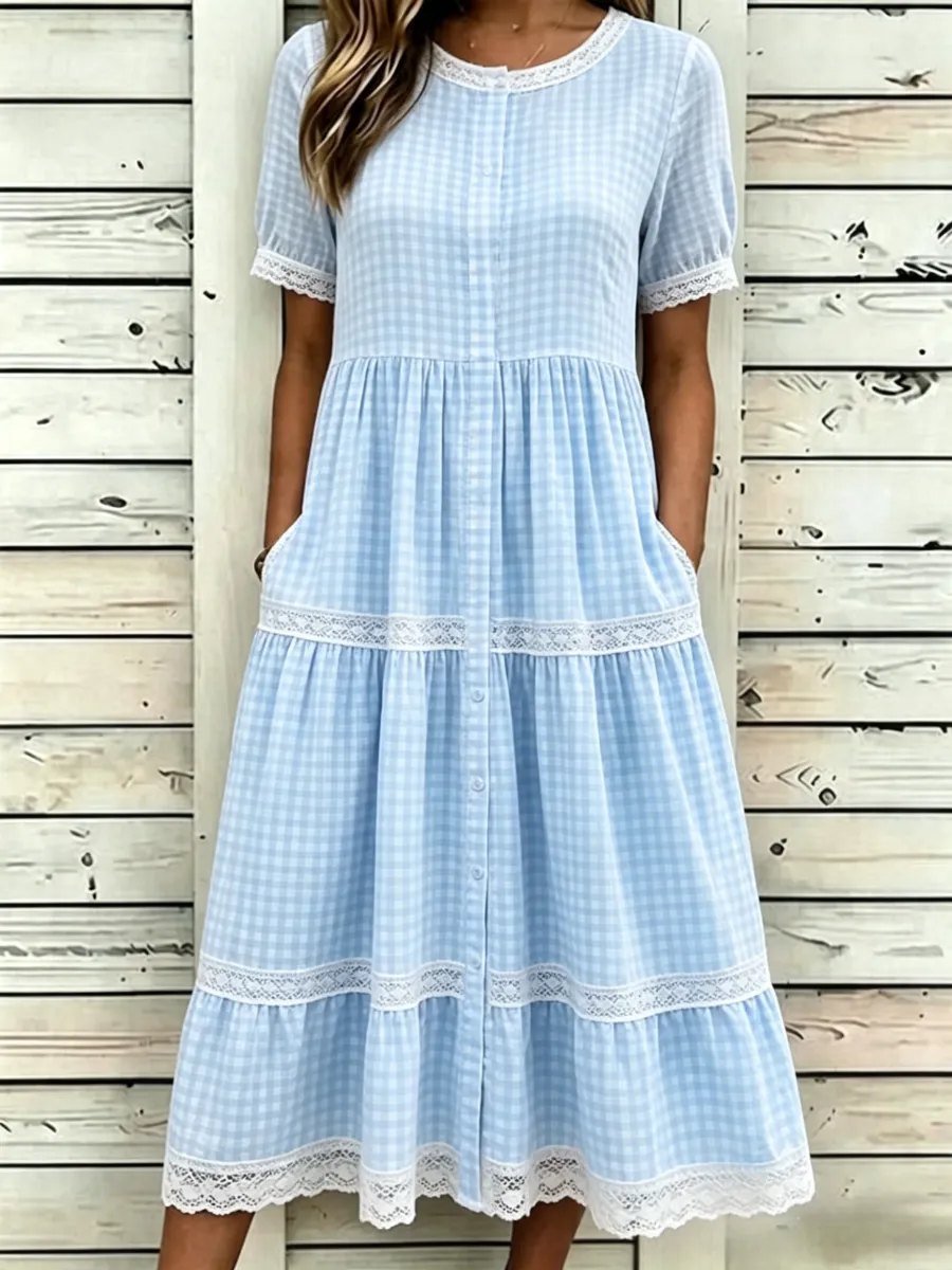 Women'S Printed Casual Dress