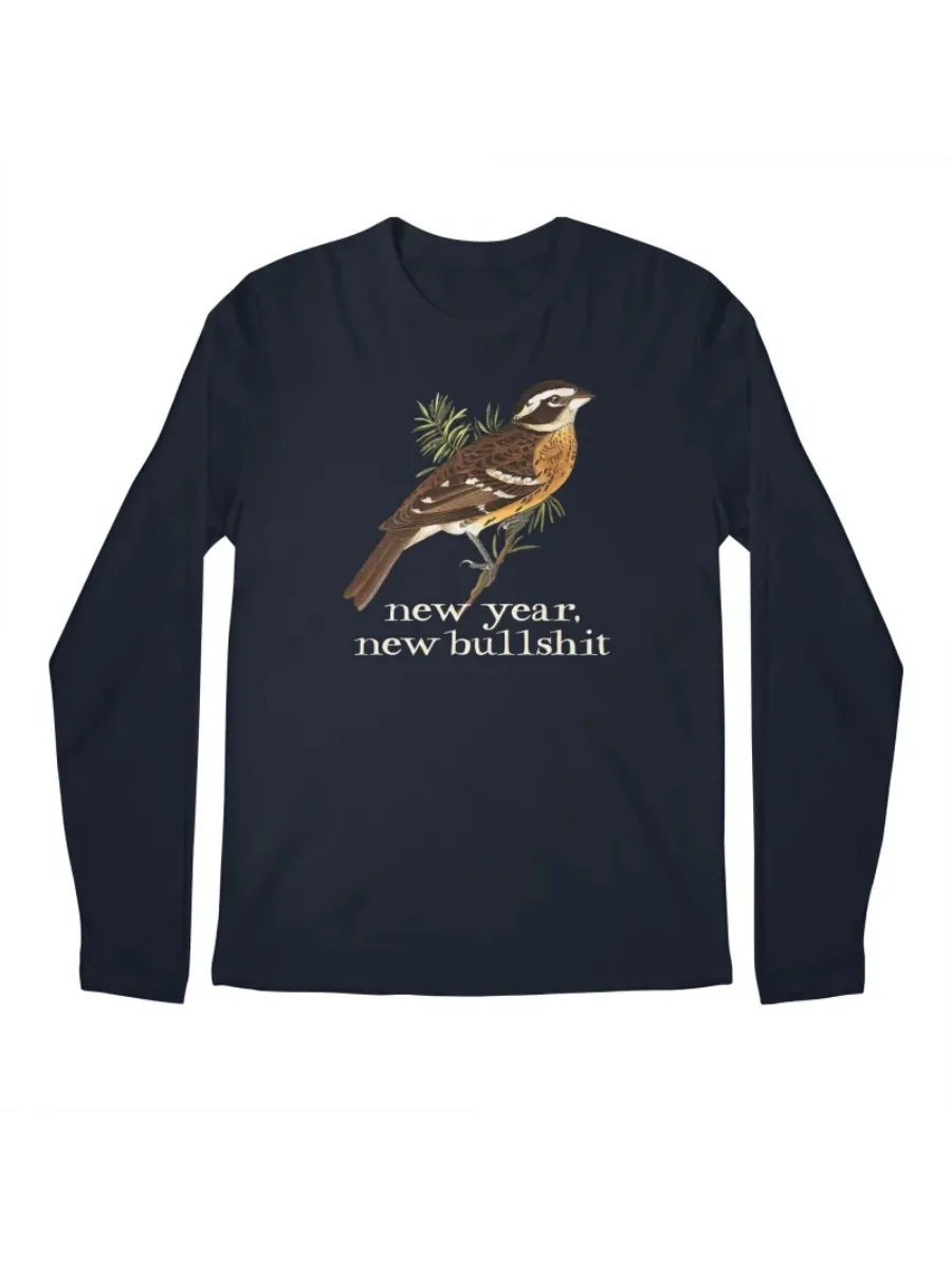 Bird Round Neck T-Shirt