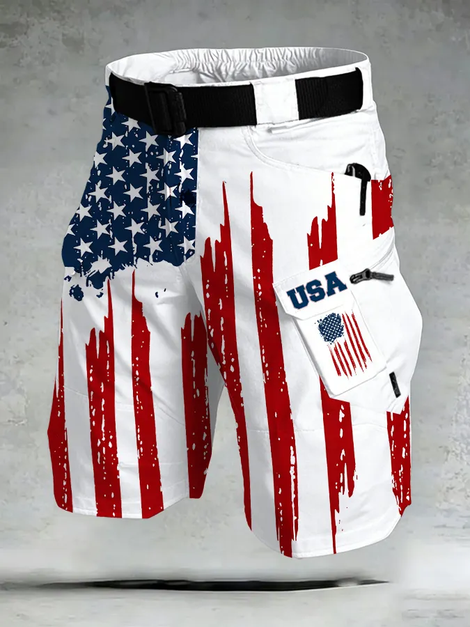 Men's American 250th Anniversary Print Short Style
