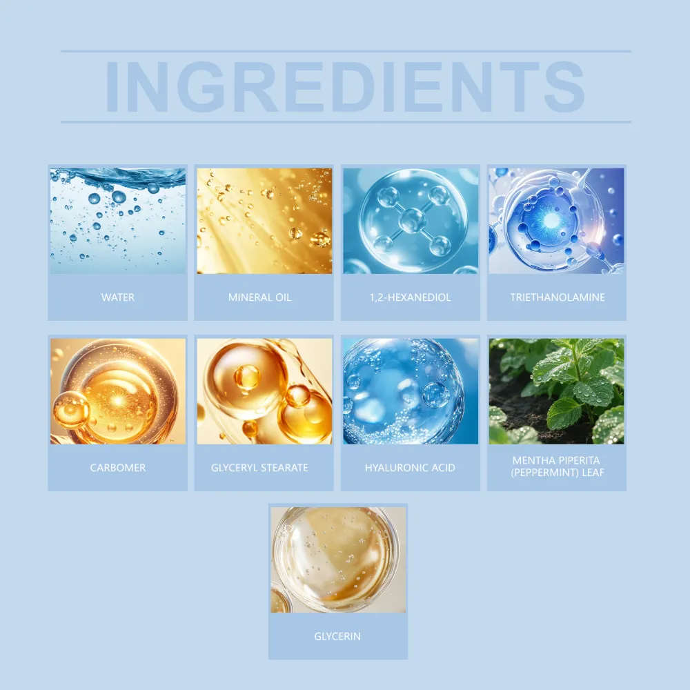 Body care cream for armpits, refreshing and non greasy, gentle and fragrant, suitable for daily care of the whole body