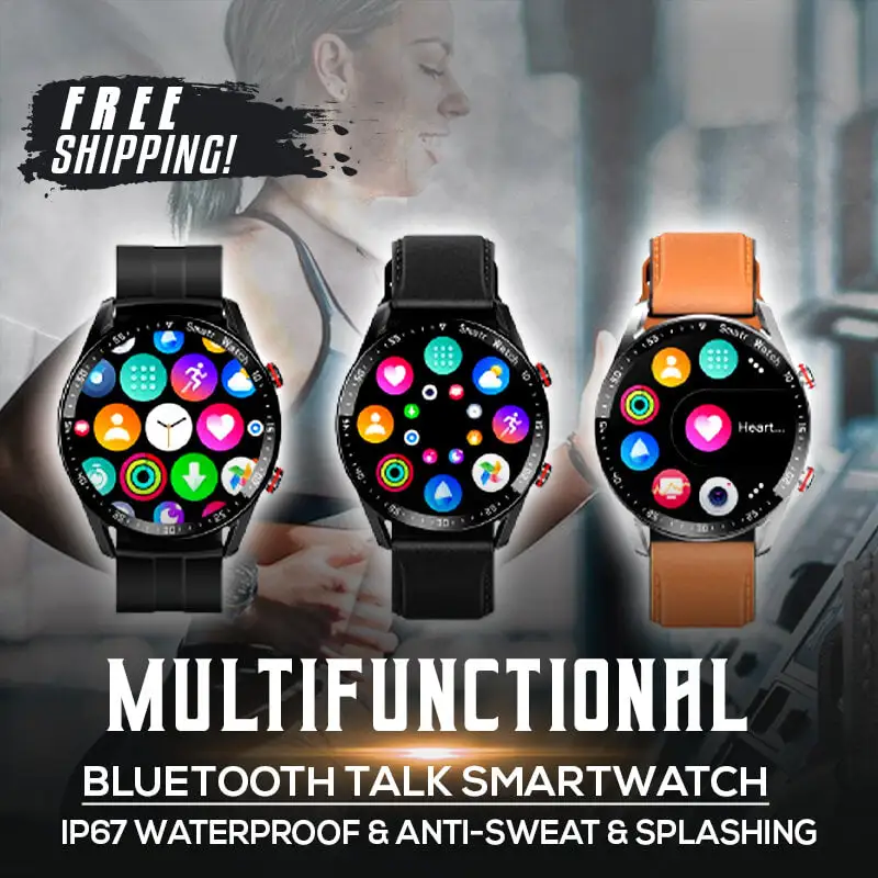 New multifunctional smart watch 【detects health status 👍】 ✨Supports iOS and Android ✨