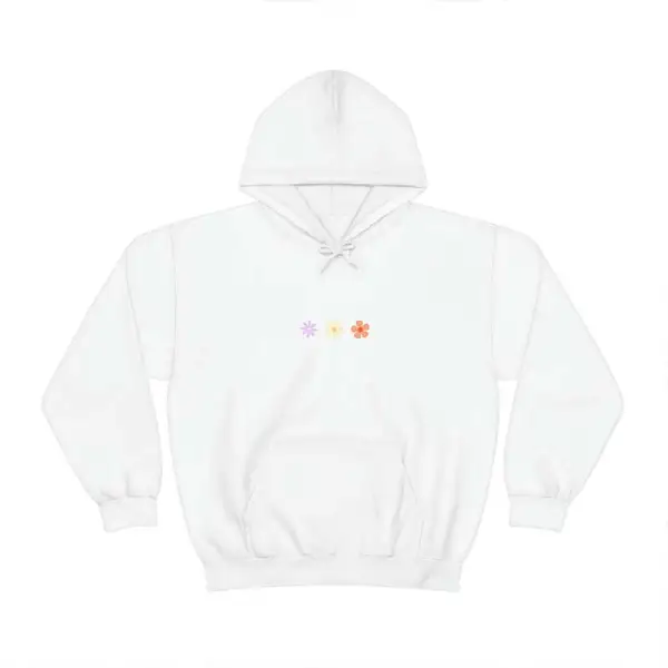 No Rain No Flowers Minimalist Hoodie