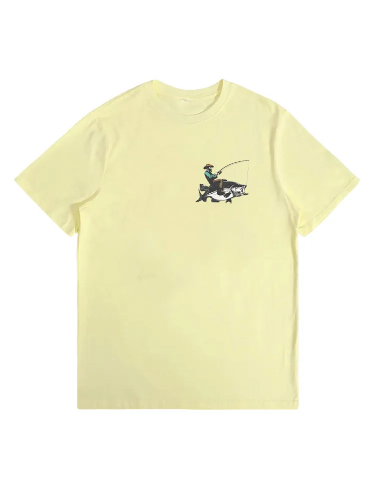 Trendy Western Fishing Club T-shirt