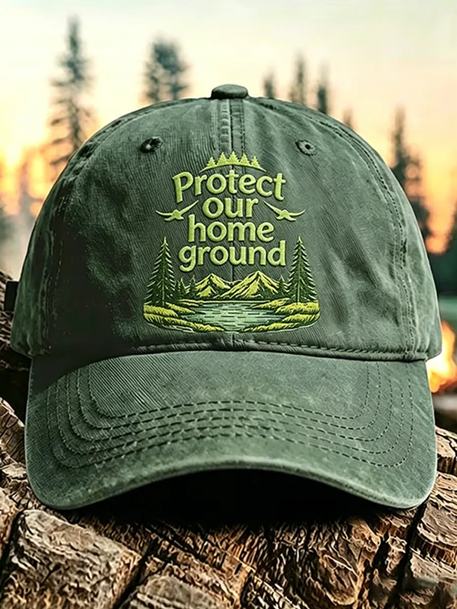 Protect Our Homeland Print Baseball Cap