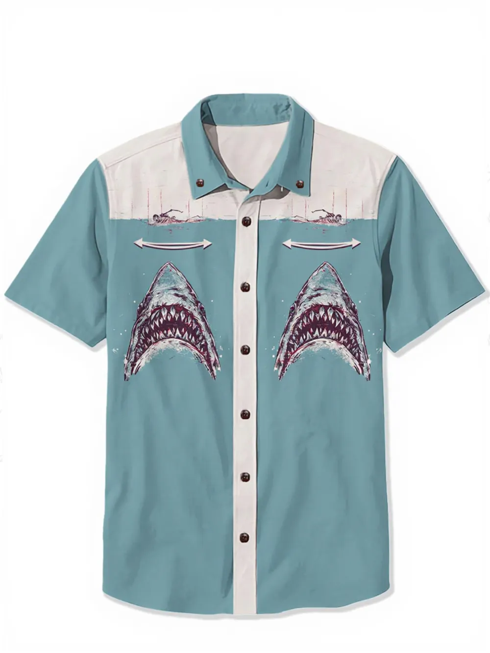 Scary Shark - 100% Cotton Shirt