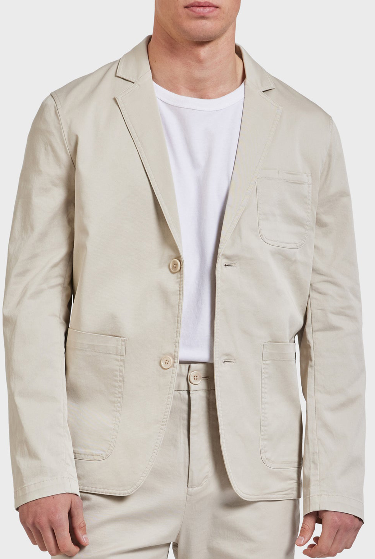 Soho Blazer- Stone