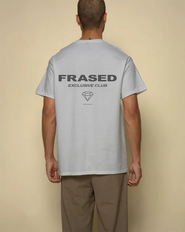 Men's FRASED EXCLUSIVE CLUB Print Casual Round Neck T-Shirt