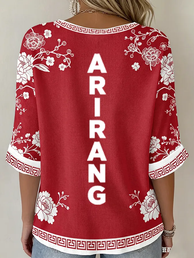 Women's kpop Casual T-shirts