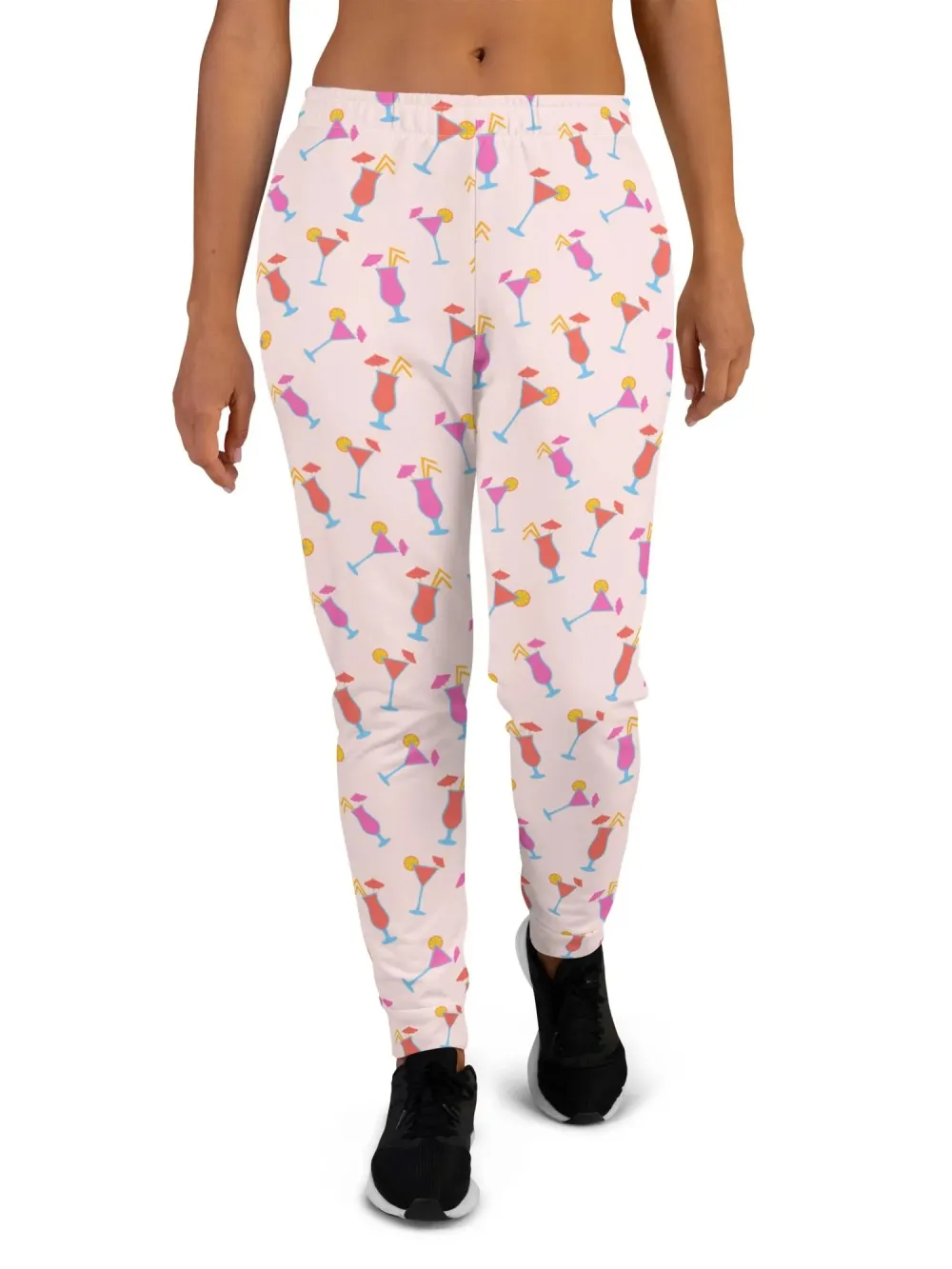 Colorful Cocktail Pattern Joggers