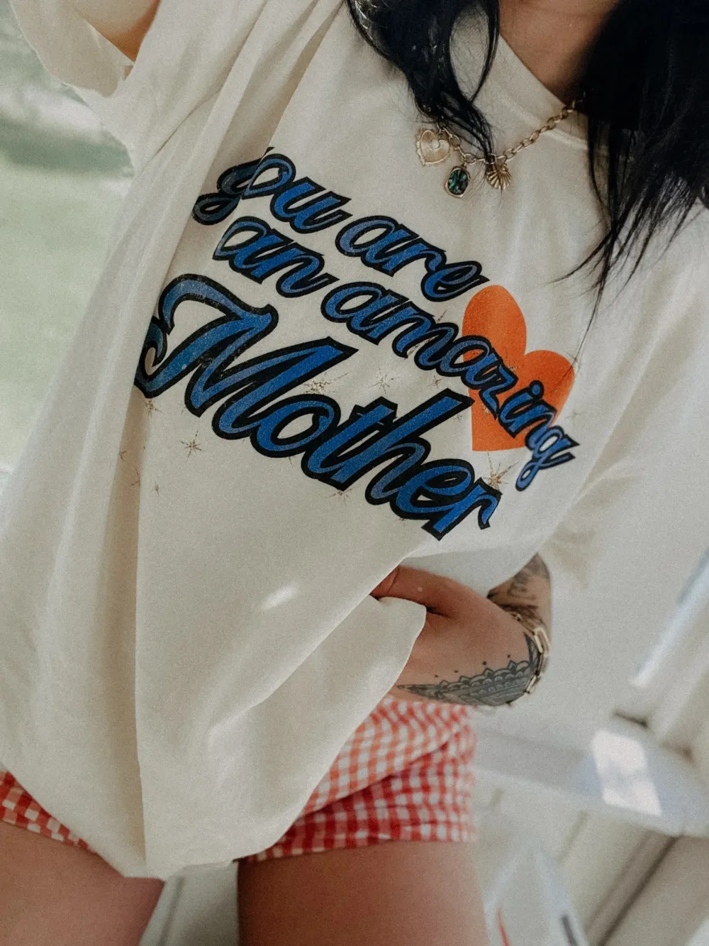 Letter Crew Neck Short Sleeve T-Shirt