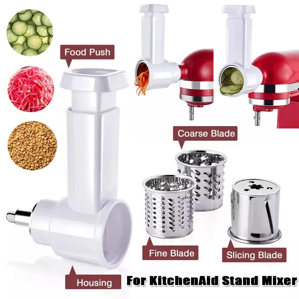 Vegetable Food Slicer & Shredder For KitchenAid Stand Mixer