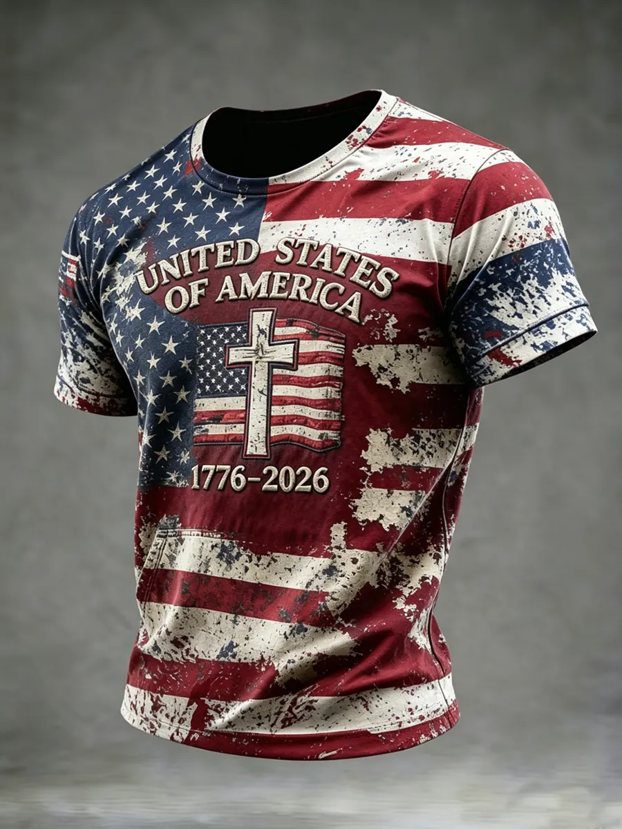 Men's American 250th Anniversary Short Sleeves