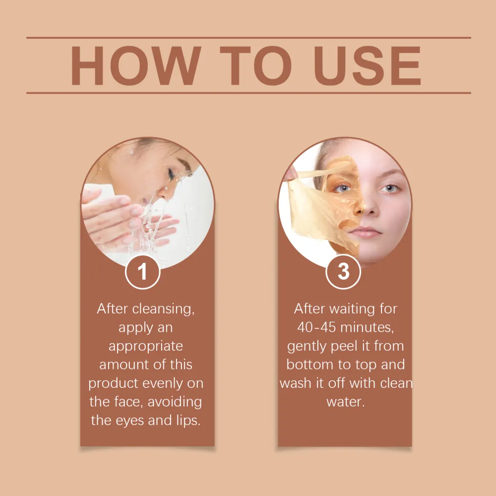 Anti-wrinkle peel-off mask, moisturizing, anti-wrinkle, firming, hydrating and rejuvenating-$SY