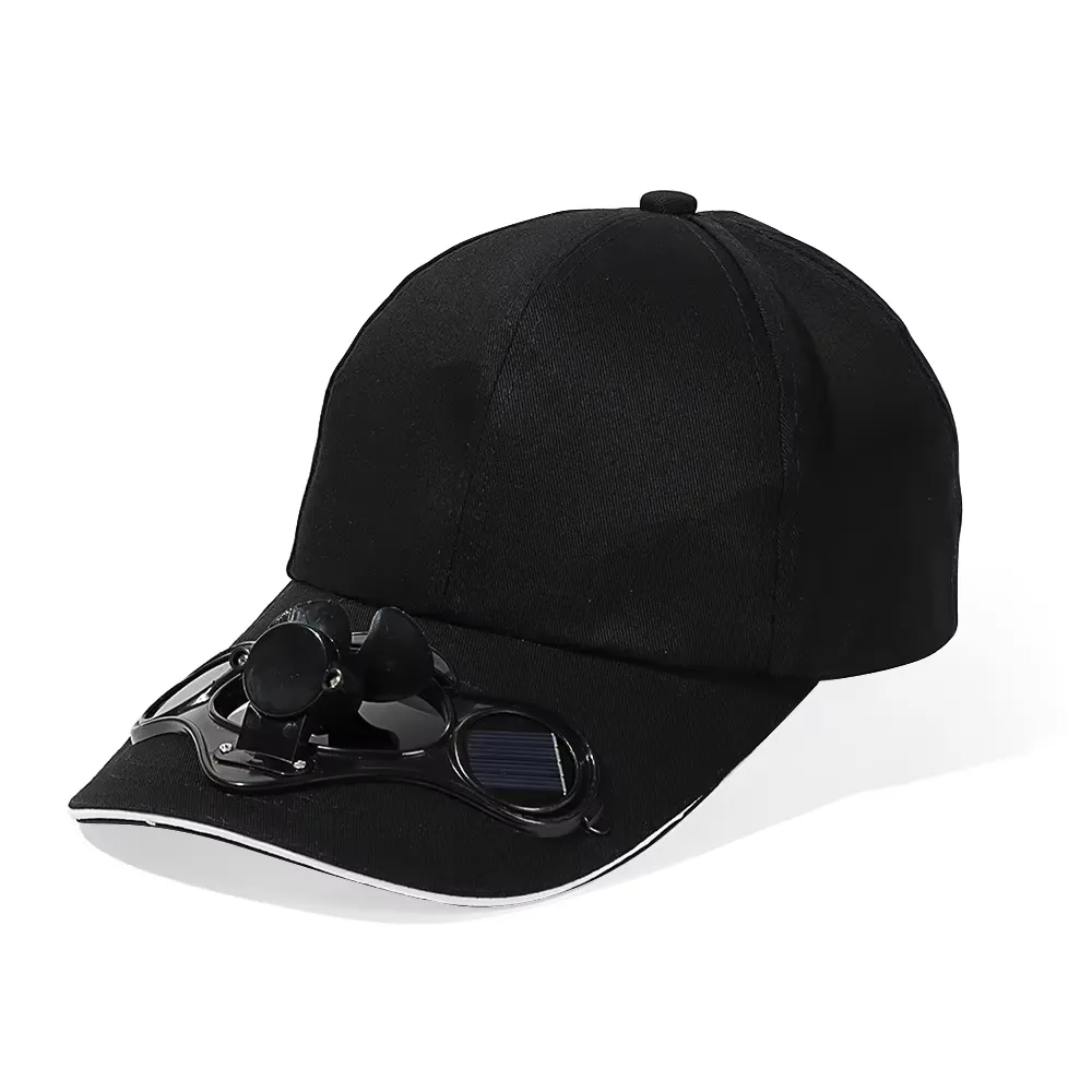 Colorful Solid-Color Fan-Shaped Cool Hat