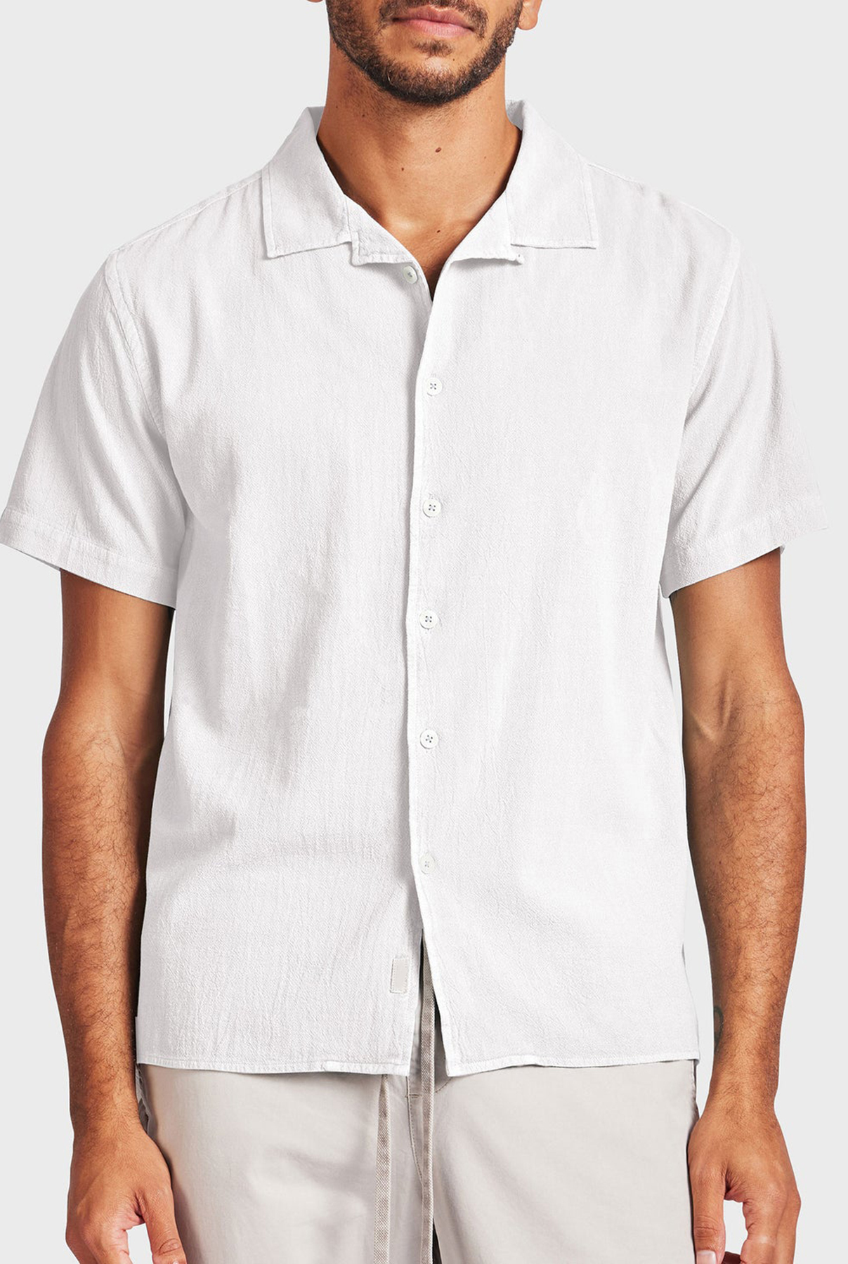Jed Short Sleeve Shirt-Light dutch blue
