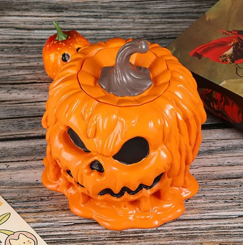 Halloween Pumpkin Head Candy Bowl