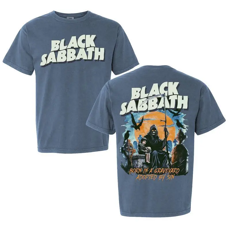 BLACK SABBATH Born In a Graveyard Washed T-Shirt