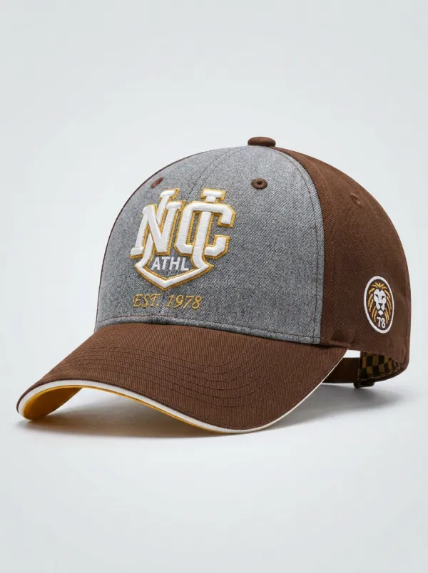 Unisex NC Athletic Lion Logo Embroidered Baseball Cap