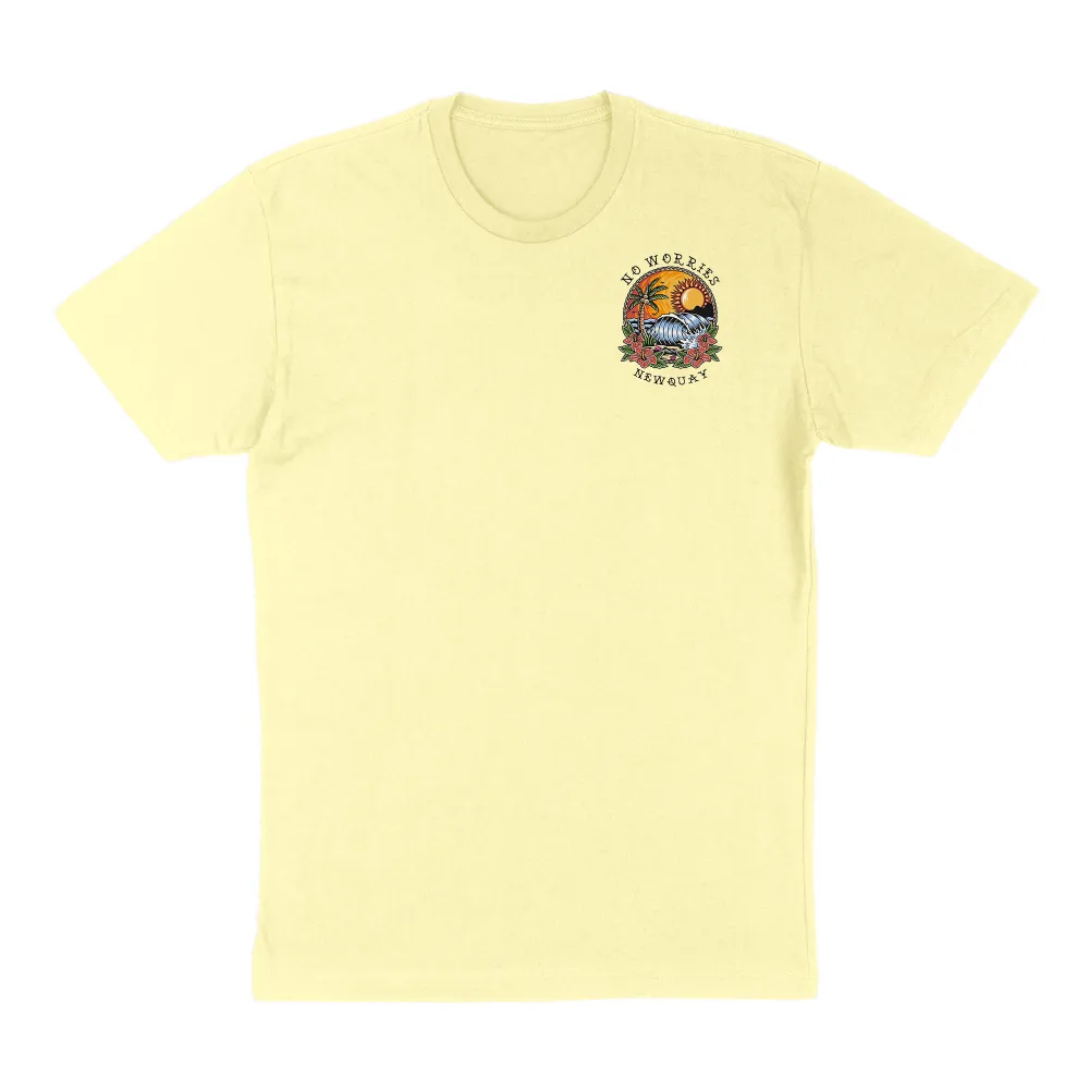 Coastal Relaxation Print T-Shirts
