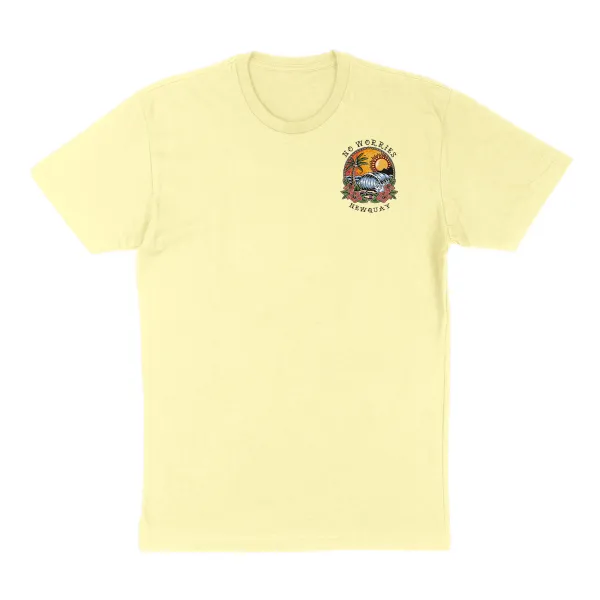 Coastal Relaxation Print T-Shirts