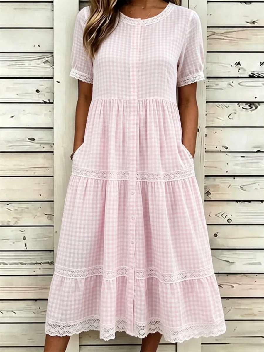 Women'S Printed Casual Dress