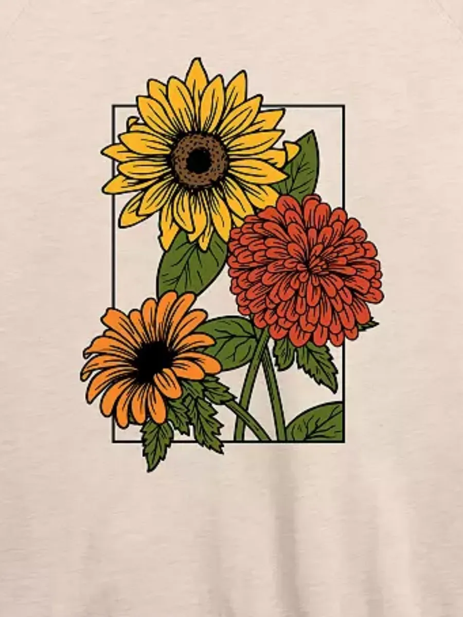 Botanical Art Floral T-Shirt