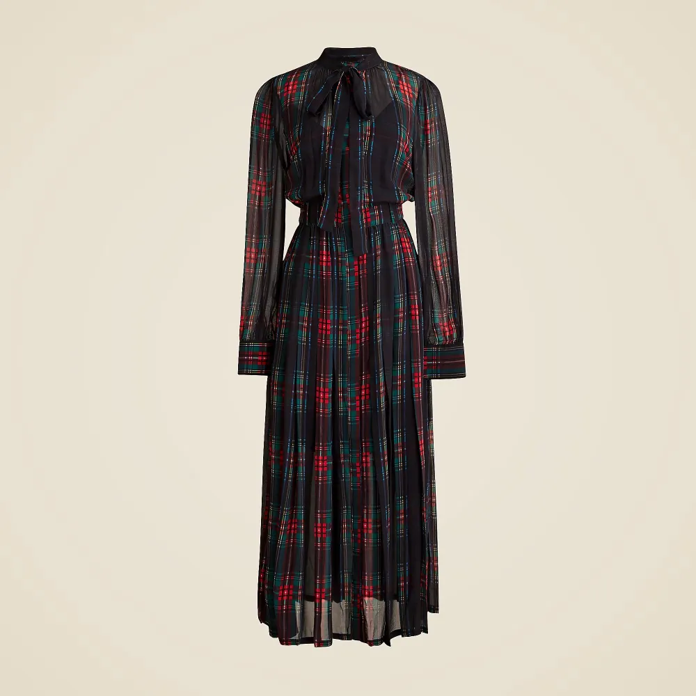 Street Long-Sleeve Cashmere Dresses