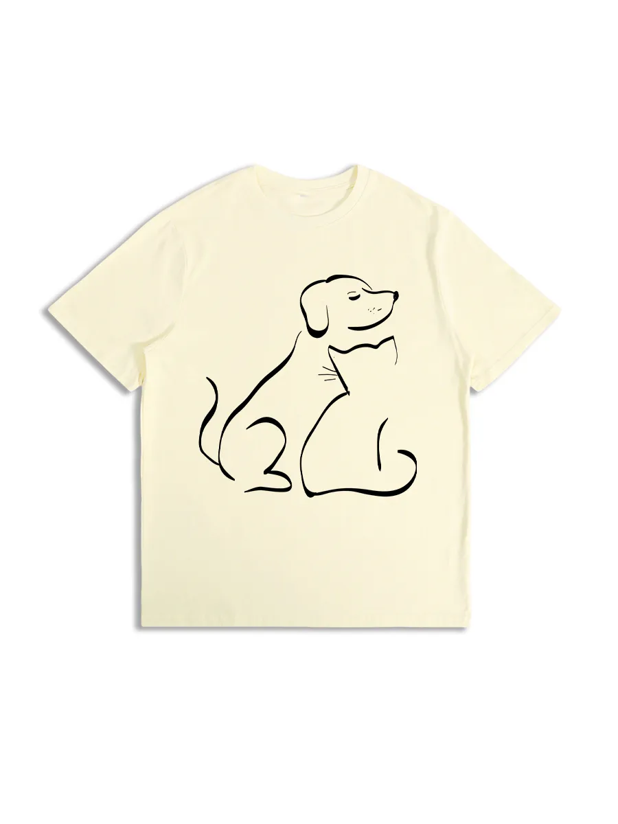 Dog And Cat Bestfriends T-shirt
