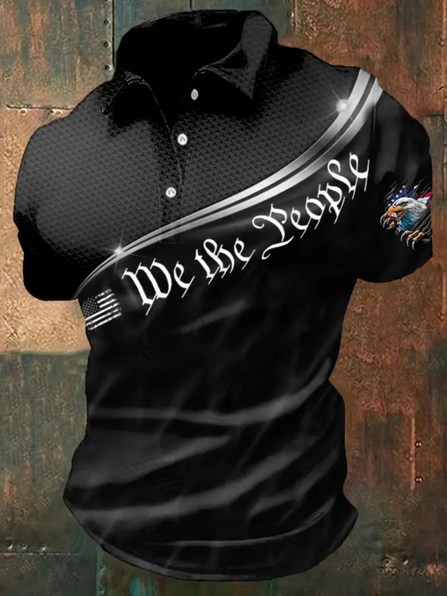 Men's 250th Anniversary Celebration Printed Polo Shirt