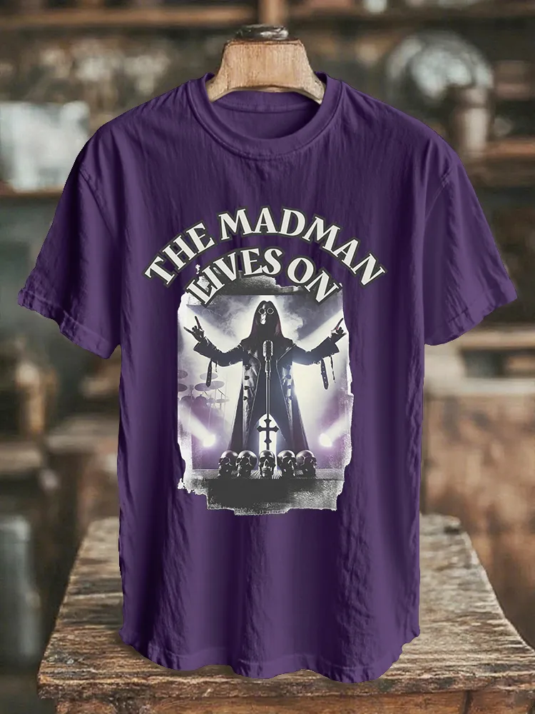 Men's And Women's Models Dark Serie Short Sleeve T-Shirt