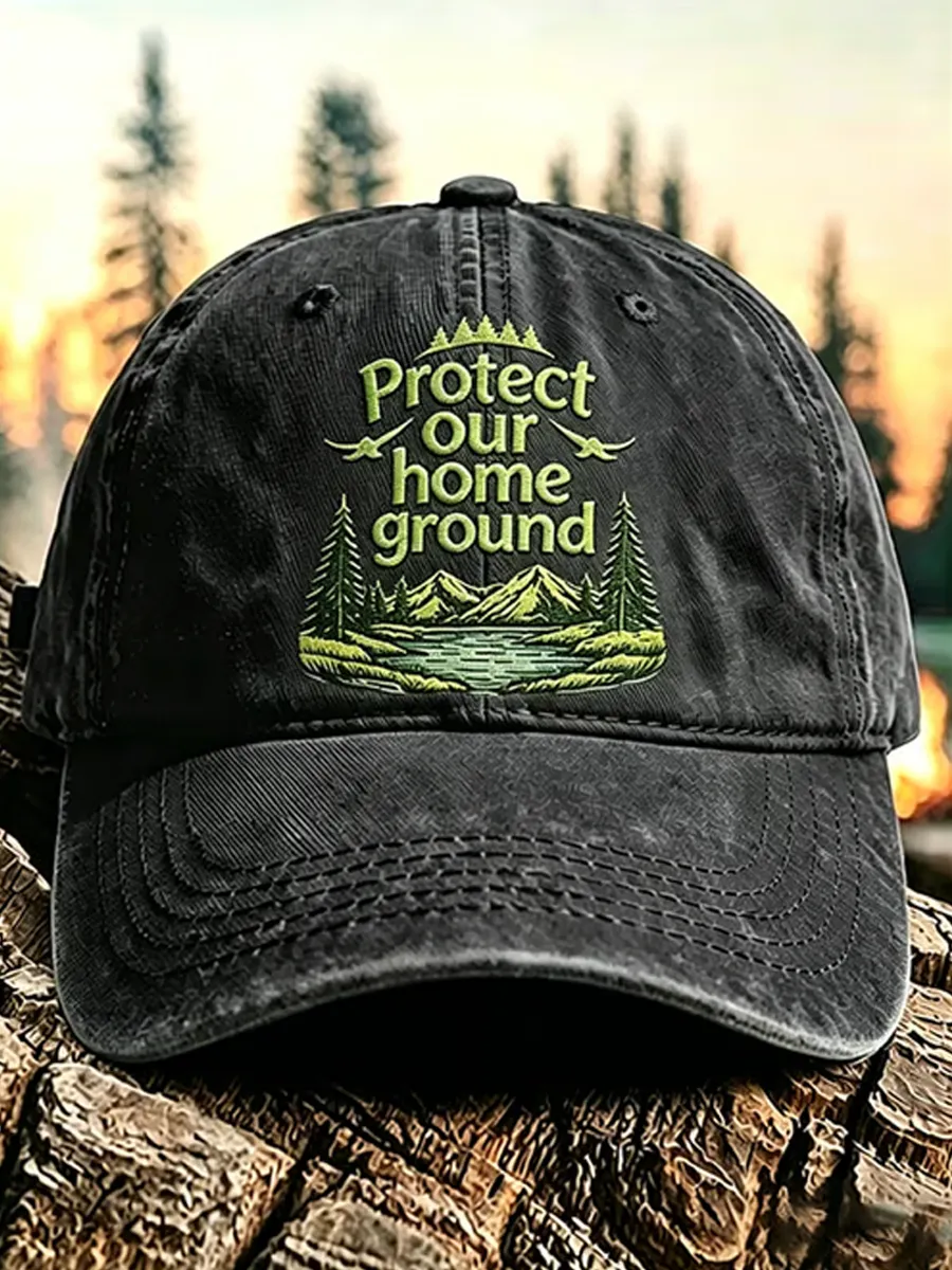 Protect Our Homeland Print Baseball Cap