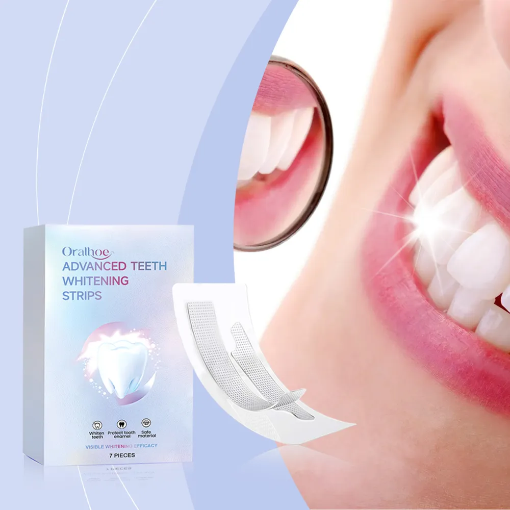 Oralhoe Teeth Whitening Strips – Gentle Stain Removal, Enhances Natural Tooth Luster, Daily Care Essential-L99